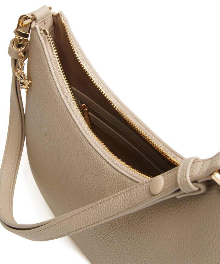 Alice Wheeler - Stone Ascot Cross Body Bag