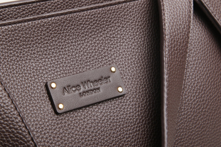 Alice Wheeler - Chocolate Kensington Tote Bag