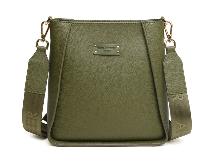 Alice Wheeler - Olive Kensington Crossbody Bag