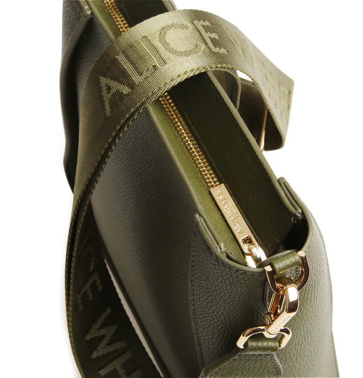 Alice Wheeler - Olive Kensington Crossbody Bag