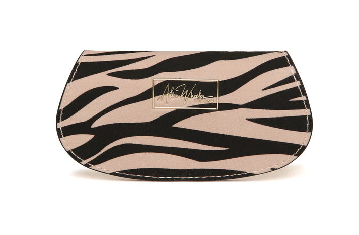 Alice Wheeler - Zebra Glasses Case