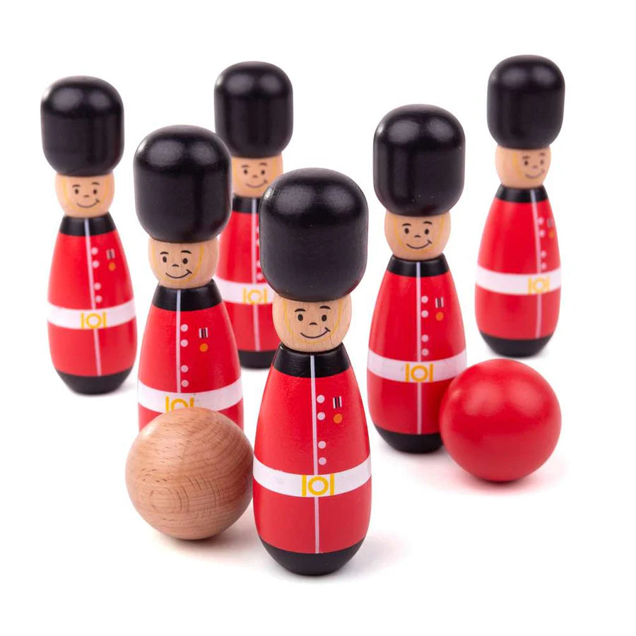 Bigjigs Toys - Wooden Guardsman Skittles