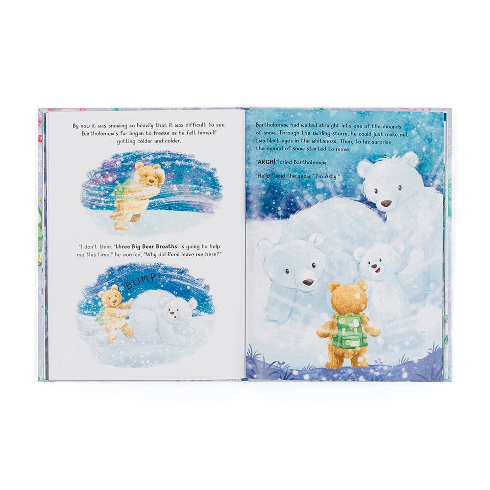 Jellycat - Bartholomew Bear and the Snow Giants Book - MAXIMUM ONE PER CUSTOMER