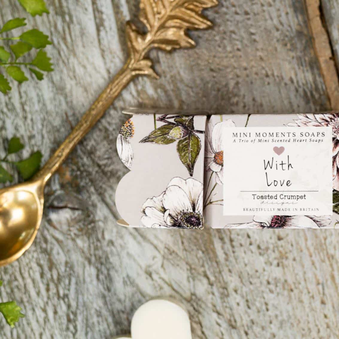 Toasted rumpet - The Blanc Collection Boxed Mini Soaps