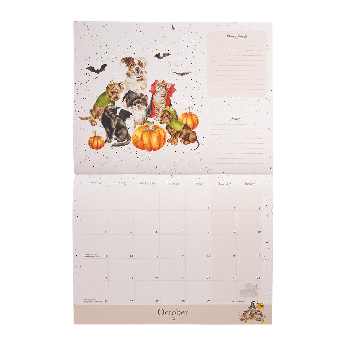 Wrendale Designs - 'The Country Set' Landscape Calendar 2027