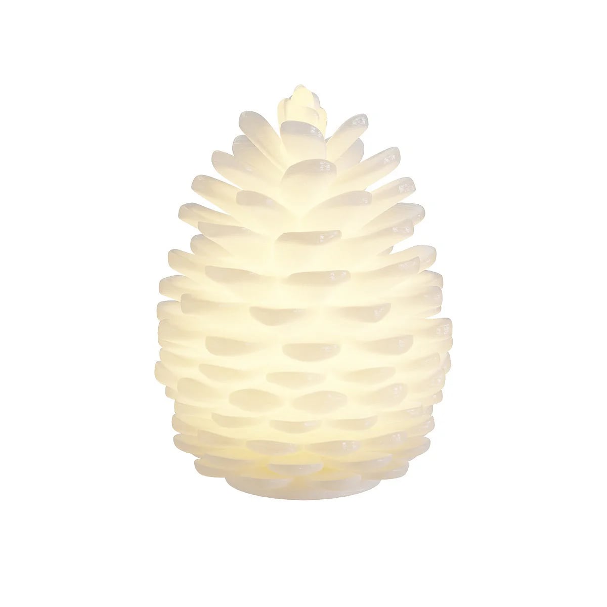 Deluxe Homeart - Real Wax LED Pine Cone Candle