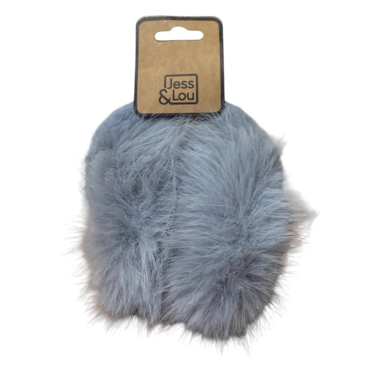 Jess & Lou - Grey Fluffy Earmuff