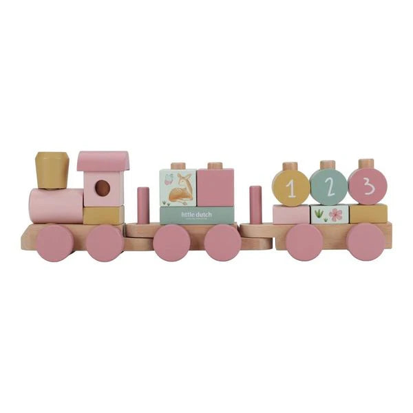 Little Dutch - Stacking Train Hedgehog - Fairy Garden