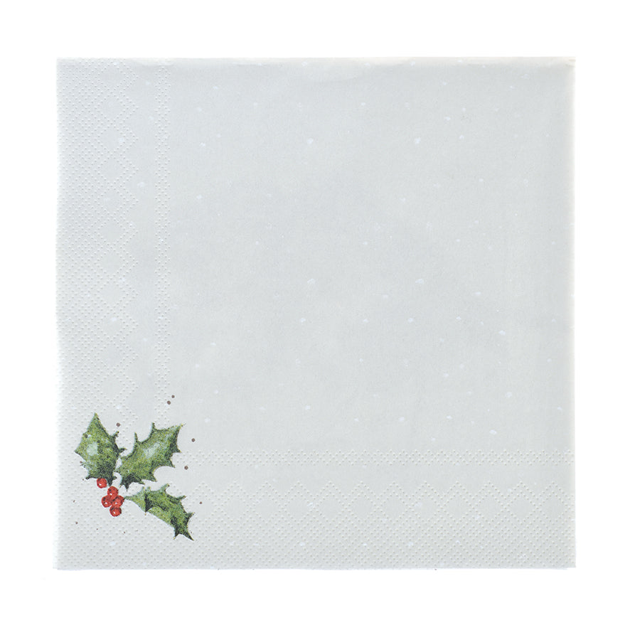 Wrendale Designs - 'Snuggled Together' Robins Napkin