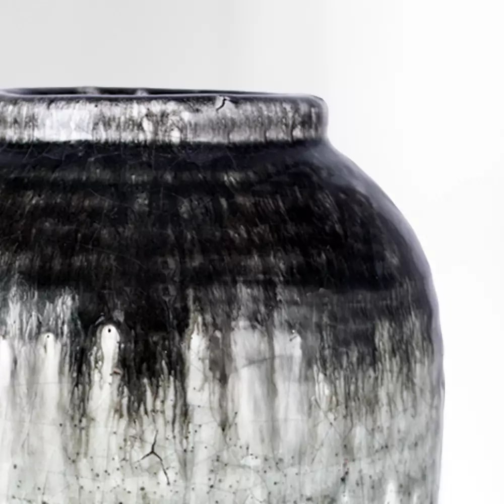 Dipped Crackle Glaze Vase Antheia - Small