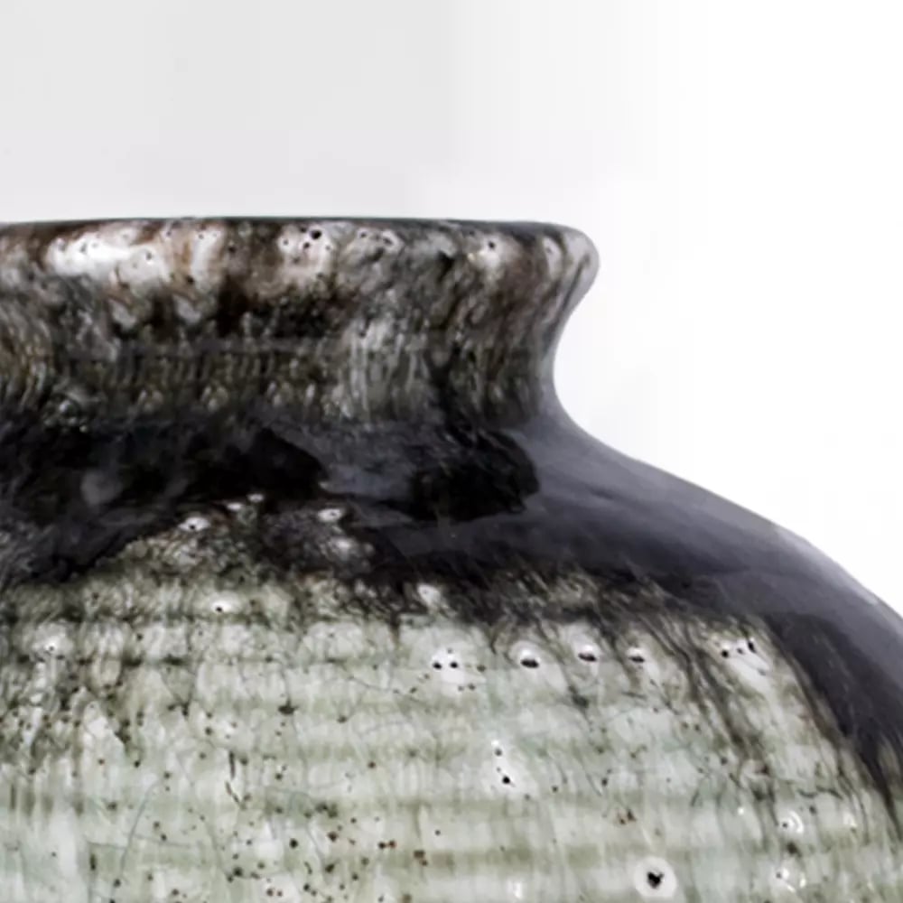 Dipped Crackle Glaze Vase Rosa - Small