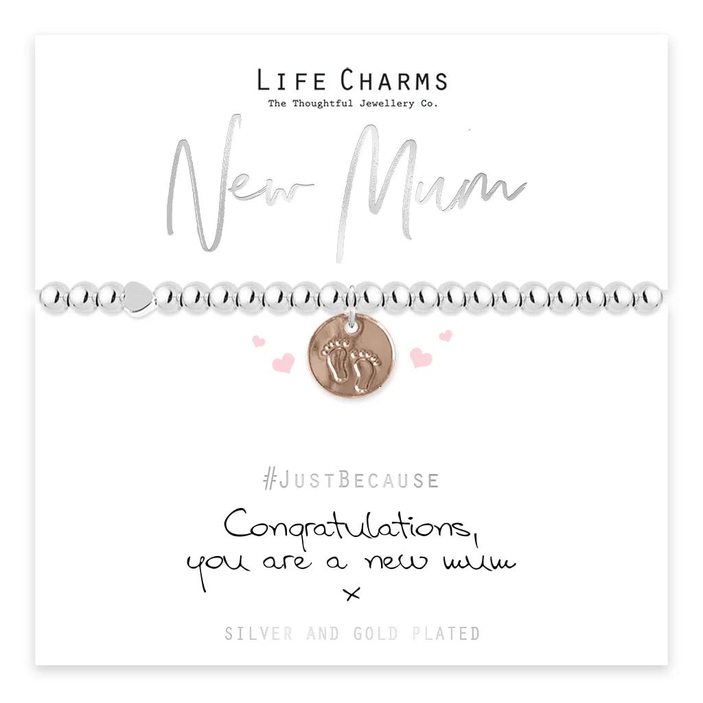 Life Charms - New Mum Bracelet