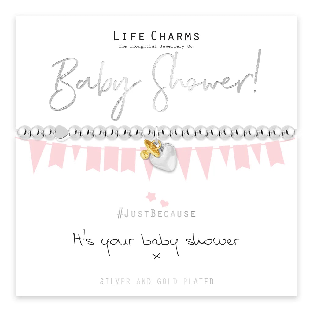 Life Charms - Baby Shower Bracelet