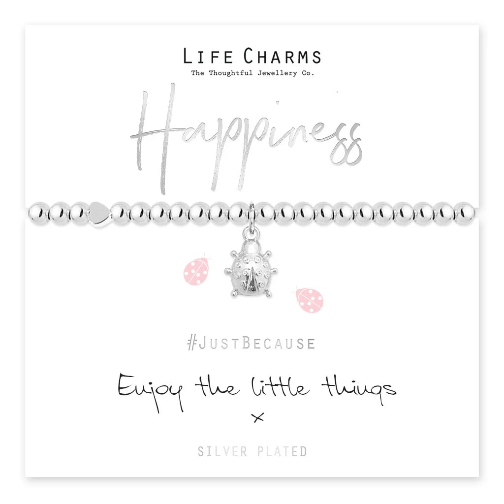 Life Charms - Happiness Ladybug Bracelet