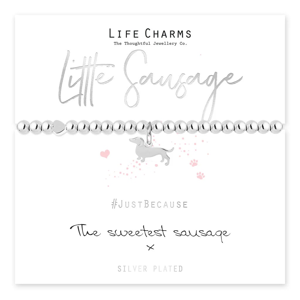 Life Charms - Little Sausage Dachshund Bracelet