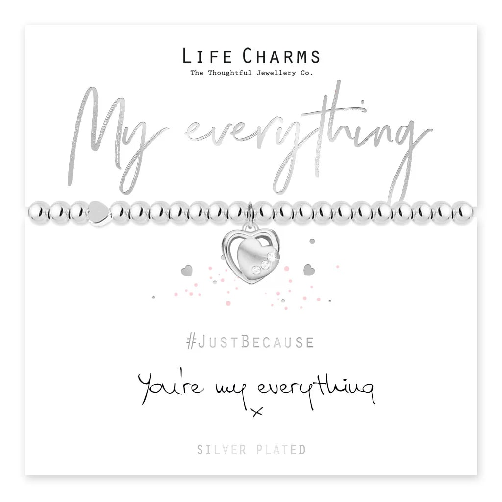 Life Charms - My Everything Heart Charm Bracelet