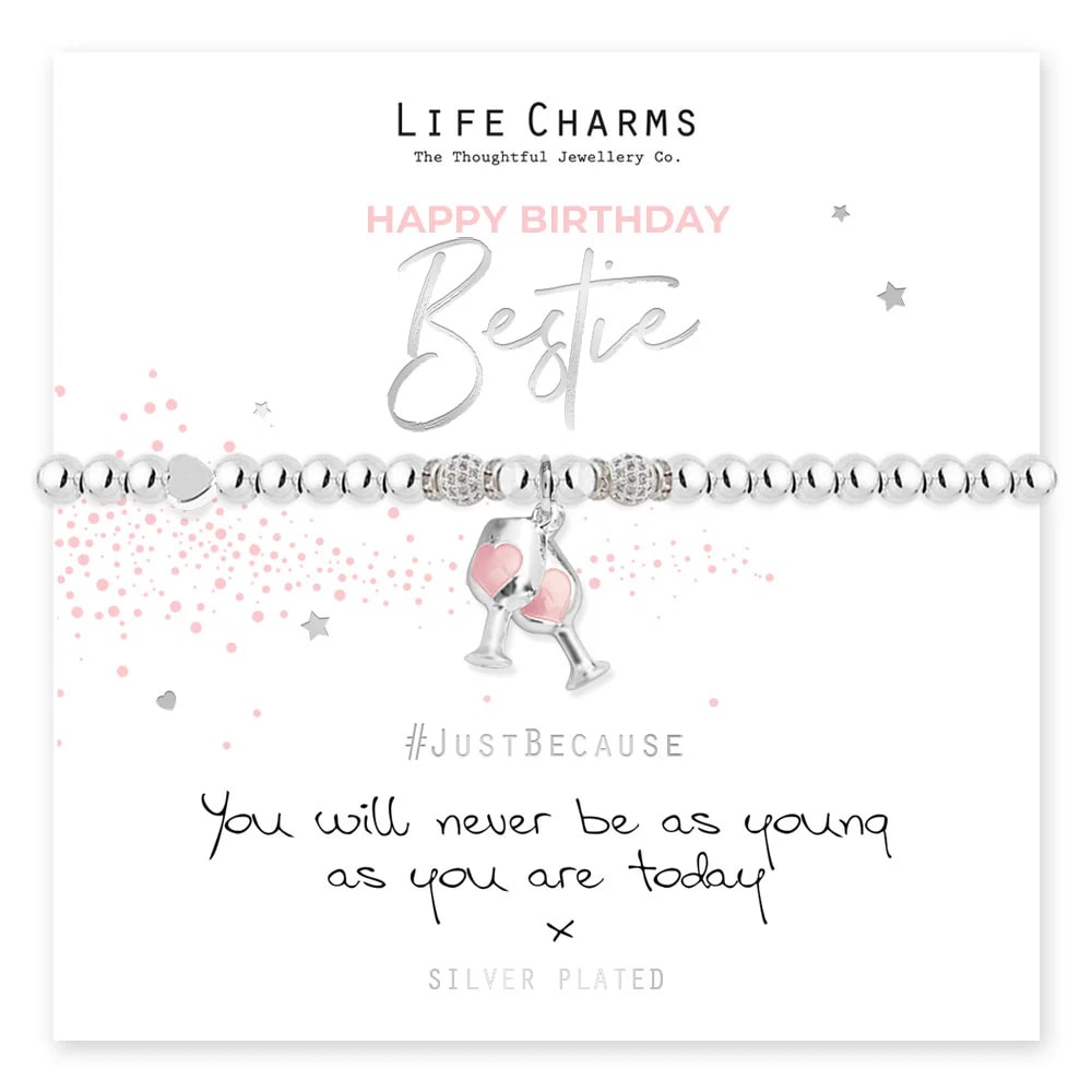 Life Charms - Happy Birthday Bestie Bracelet