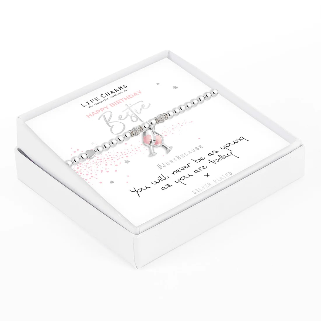 Life Charms - Happy Birthday Bestie Bracelet