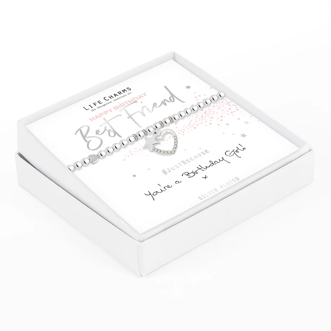 Life Charms - Happy Birthday Best Friend - Birthday Girl Bracelet