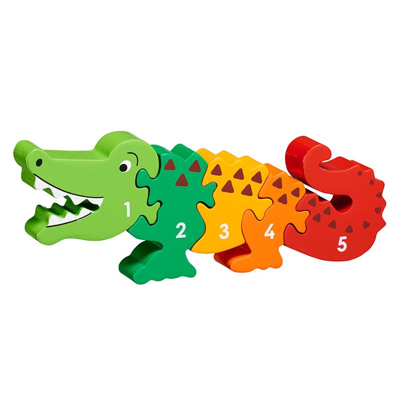 Lanka Kade - Wooden Crocodile 1-5 Jigsaw Puzzle