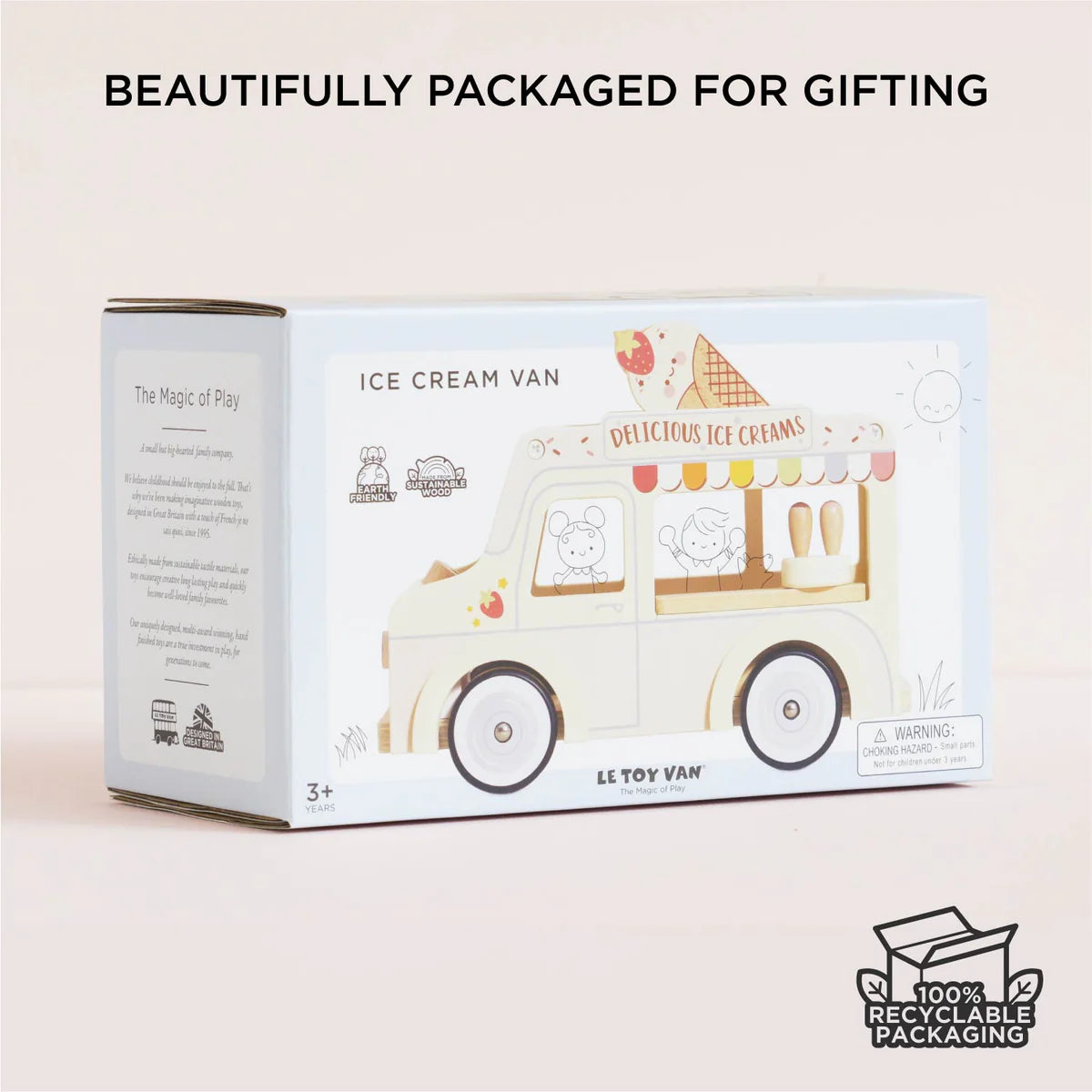 Le Toy Van - Wooden Ice Cream Van
