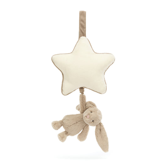 Jellycat - Bashful Beige Bunny Musical Ring Pull
