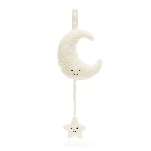 Jellycat - Amuseable Moon Musical Ring Pull