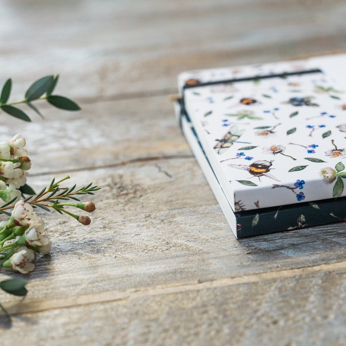 Toasted Crumpet - Wild Flower Meadows A5 Lined Notebook