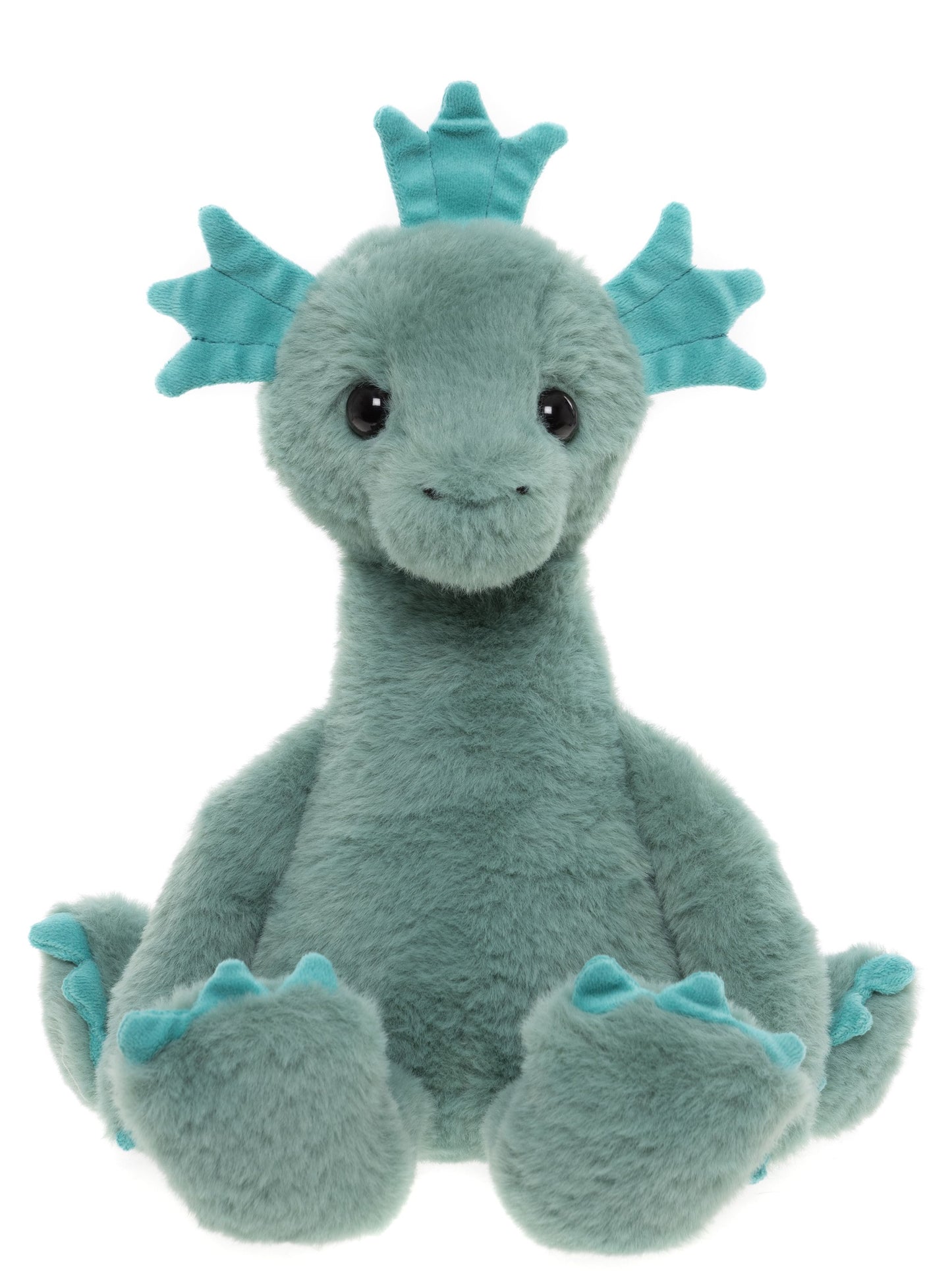 Charlie Bears - Bear & Me Nessie Loch Ness Monster Seaweed Green