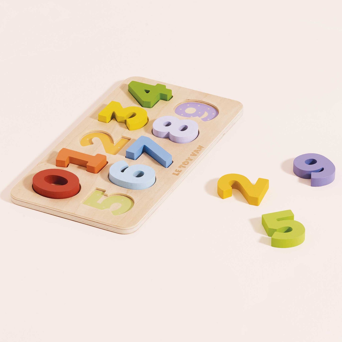 Le Toy Van - Counting Wooden Numbers Shape Sorter