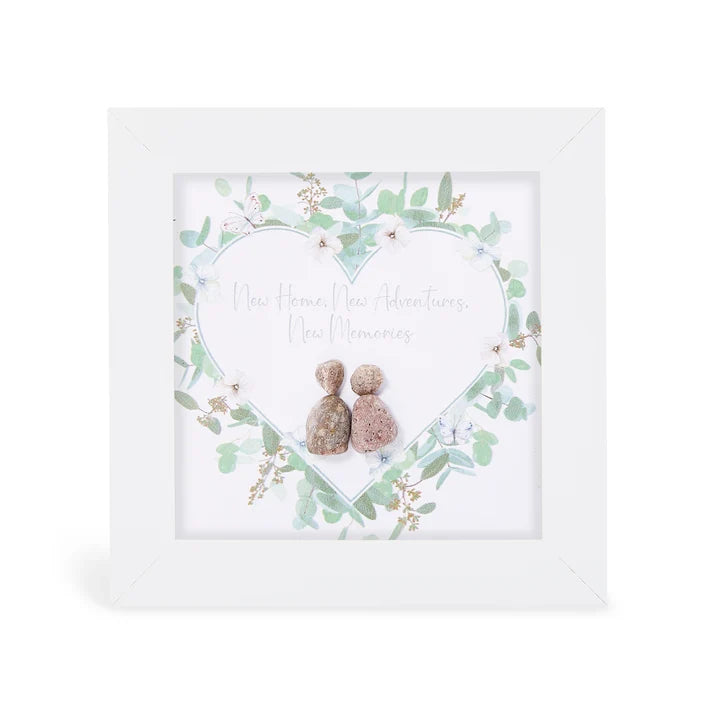 Pebble Art Pictures - New Home, new adventures, new memories