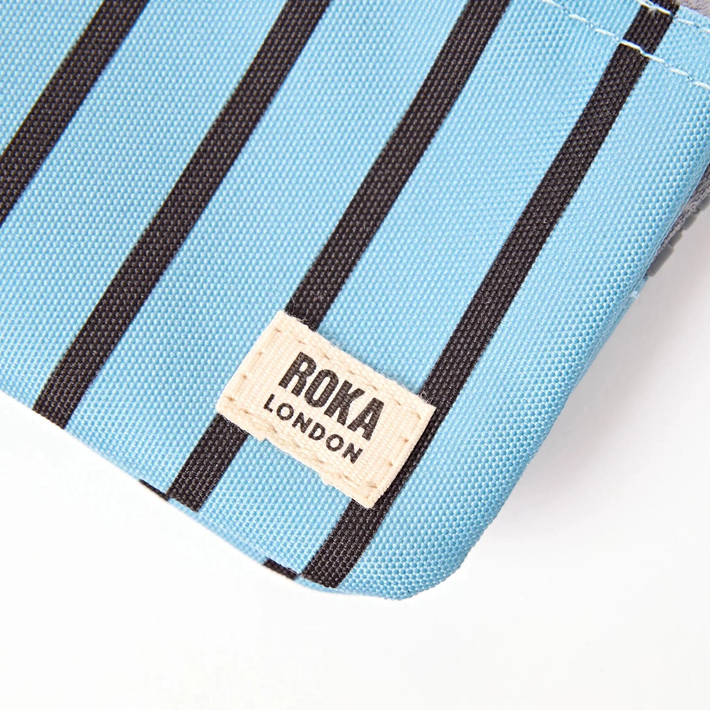 Roka - Carnaby Wallet in Blue Stripe
