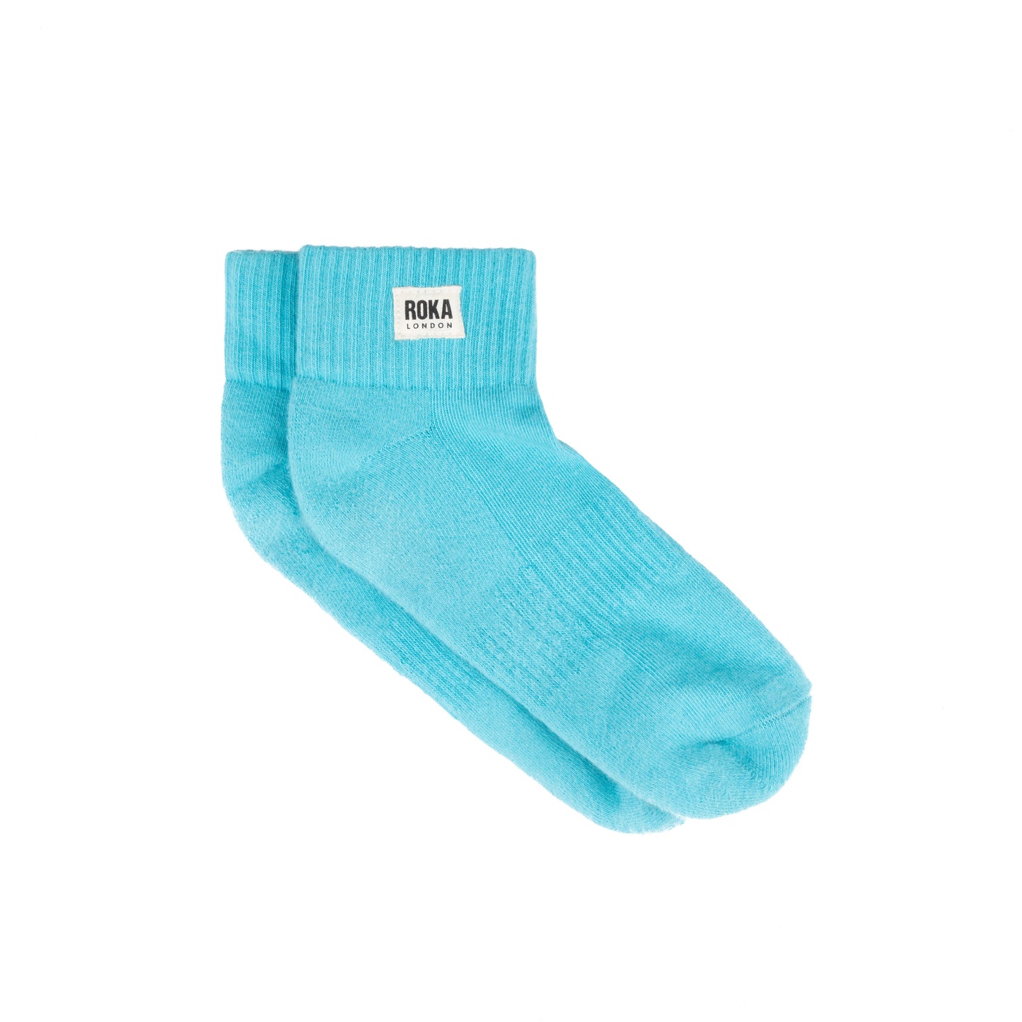 Roka - Wembley Organic Cotton Socks - Aquatic Awe