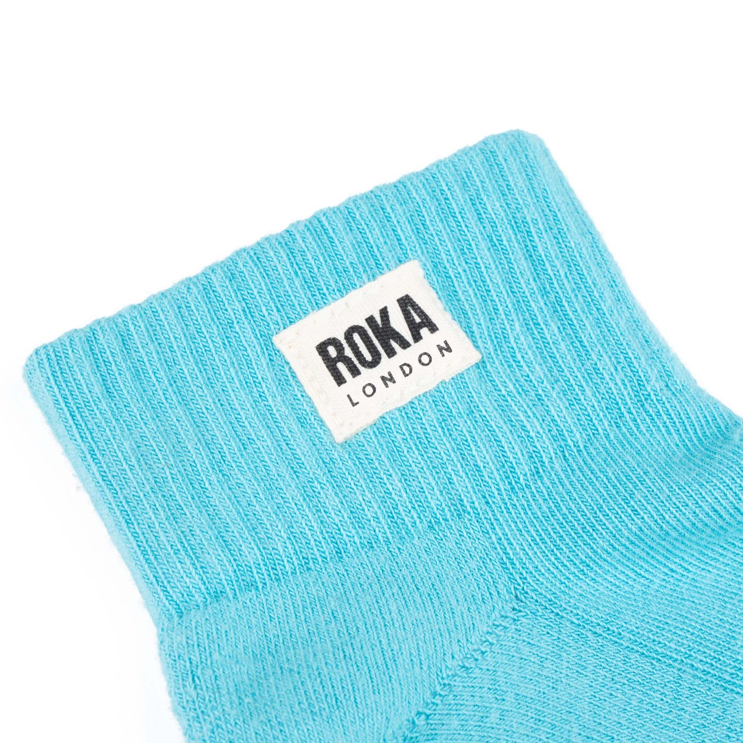Roka - Wembley Organic Cotton Socks - Aquatic Awe