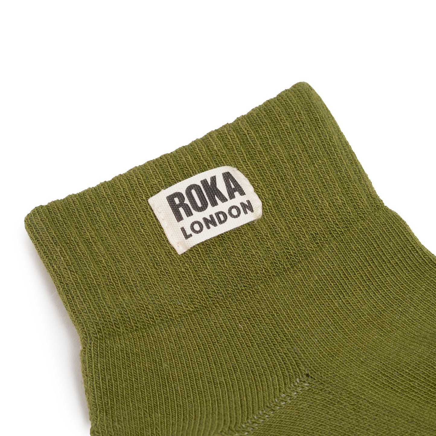 Roka - Wembley Organic Cotton Socks - Avocado