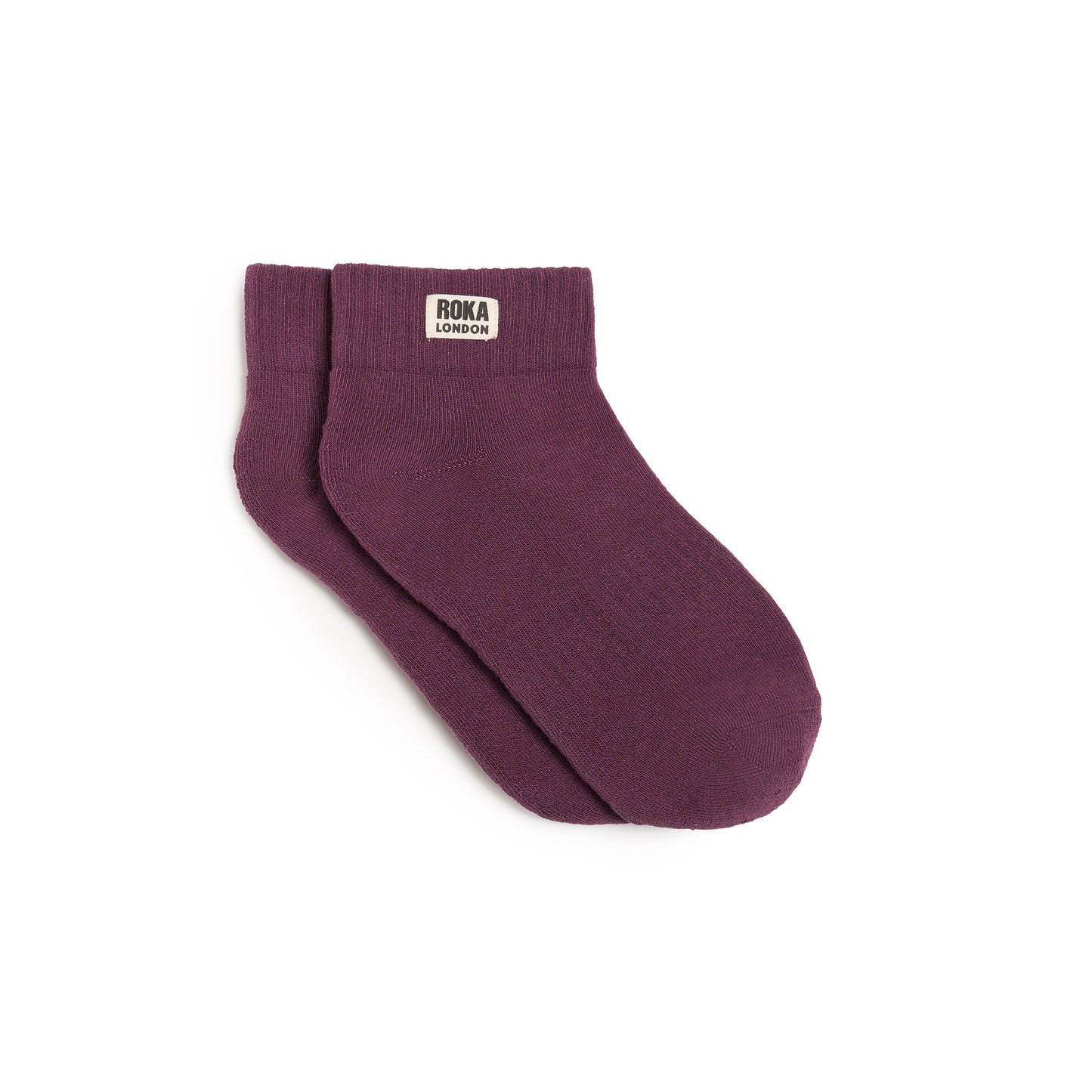 Roka - Wembley Organic Cotton Socks - Berry