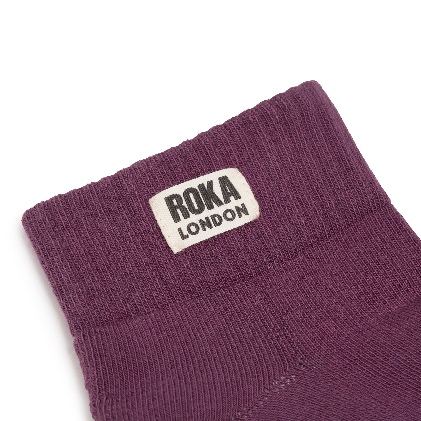 Roka - Wembley Organic Cotton Socks - Berry