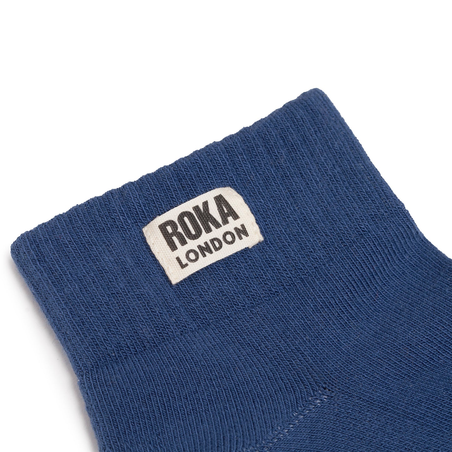 Roka - Wembley Organic Cotton Socks - Coastal Blue
