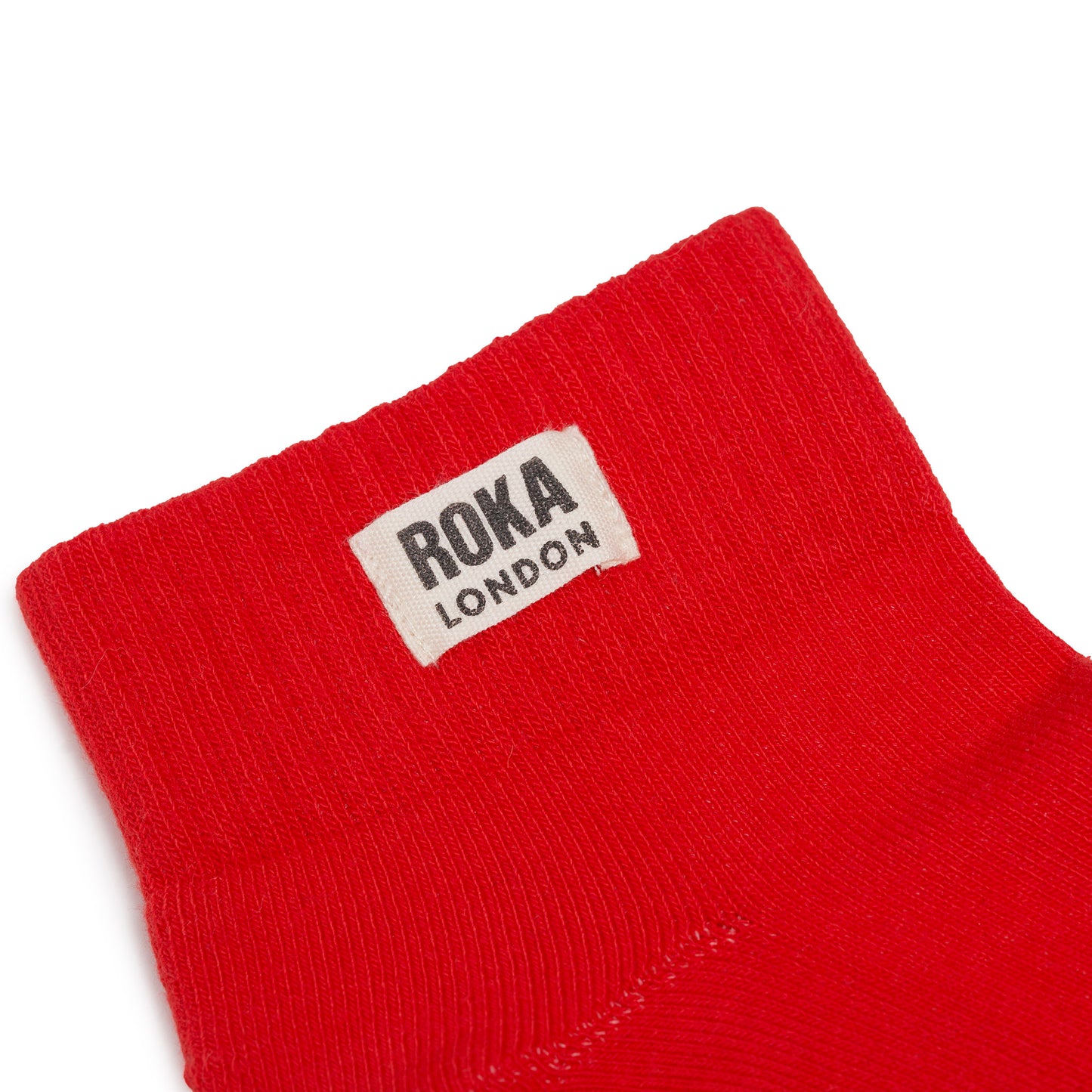 Roka - Wembley Organic Cotton Socks - Cranberry
