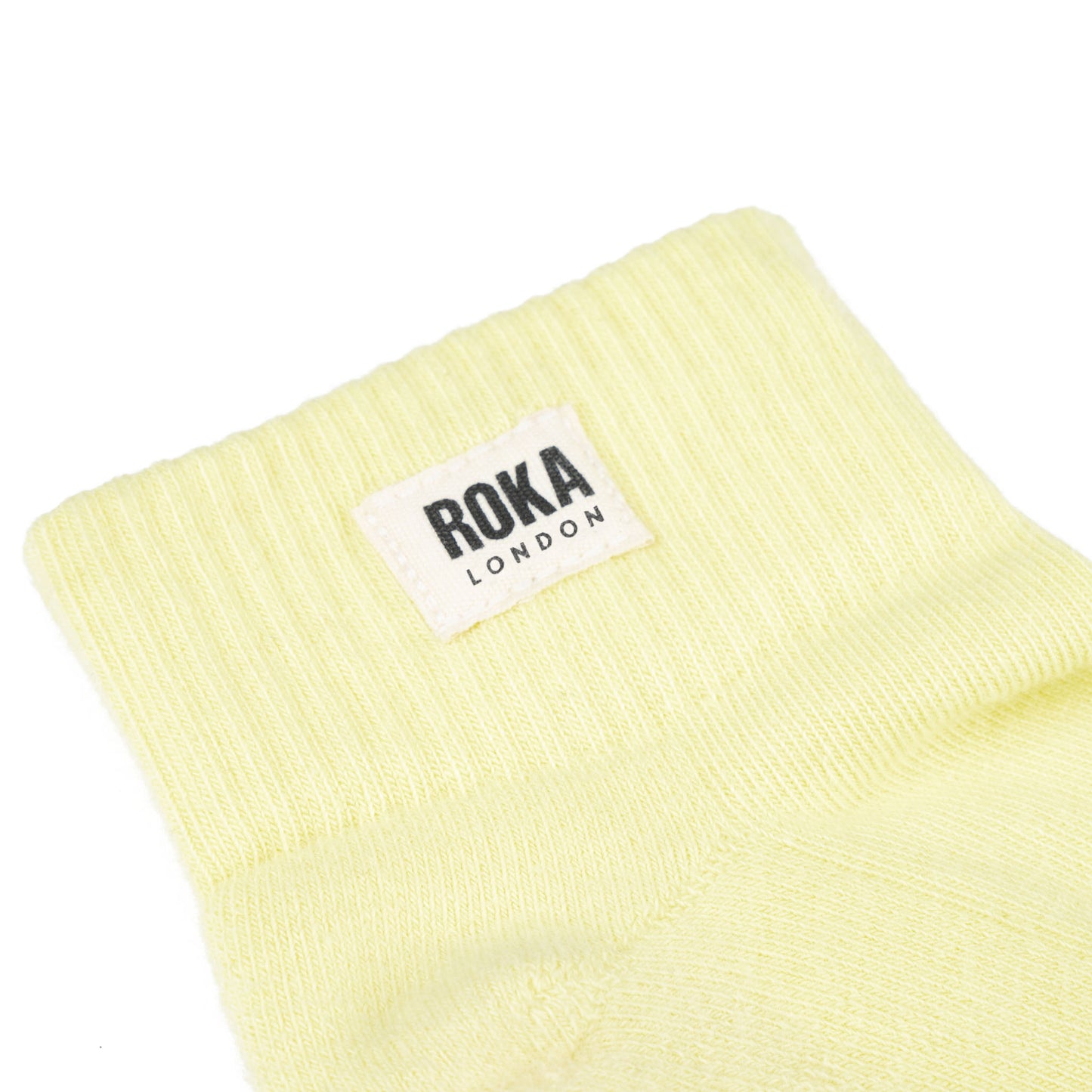 Roka - Wembley Organic Cotton Socks - Lemonade