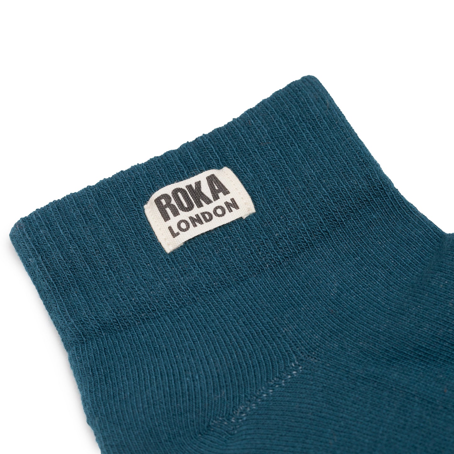 Roka - Wembley Organic Cotton Socks - Teal