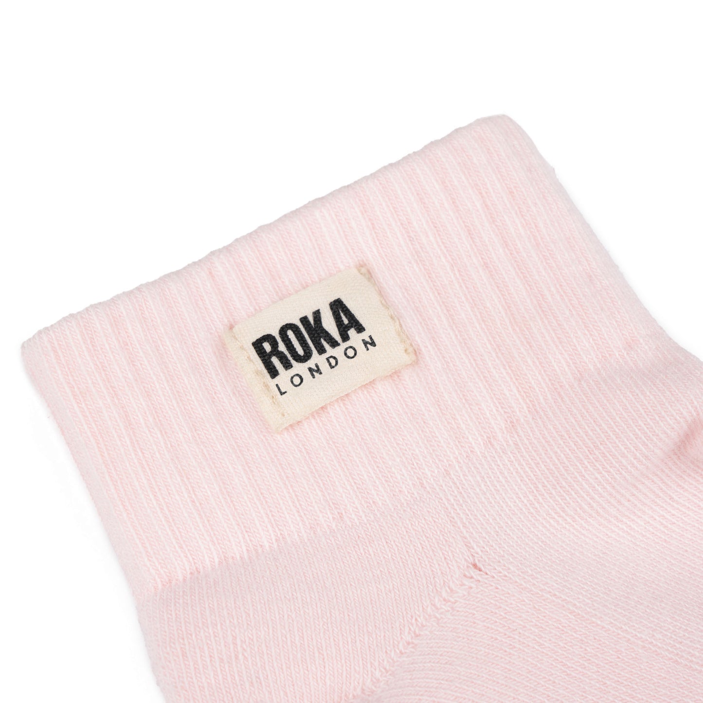 Roka - Wembley Organic Cotton Socks - Transcendent Pink