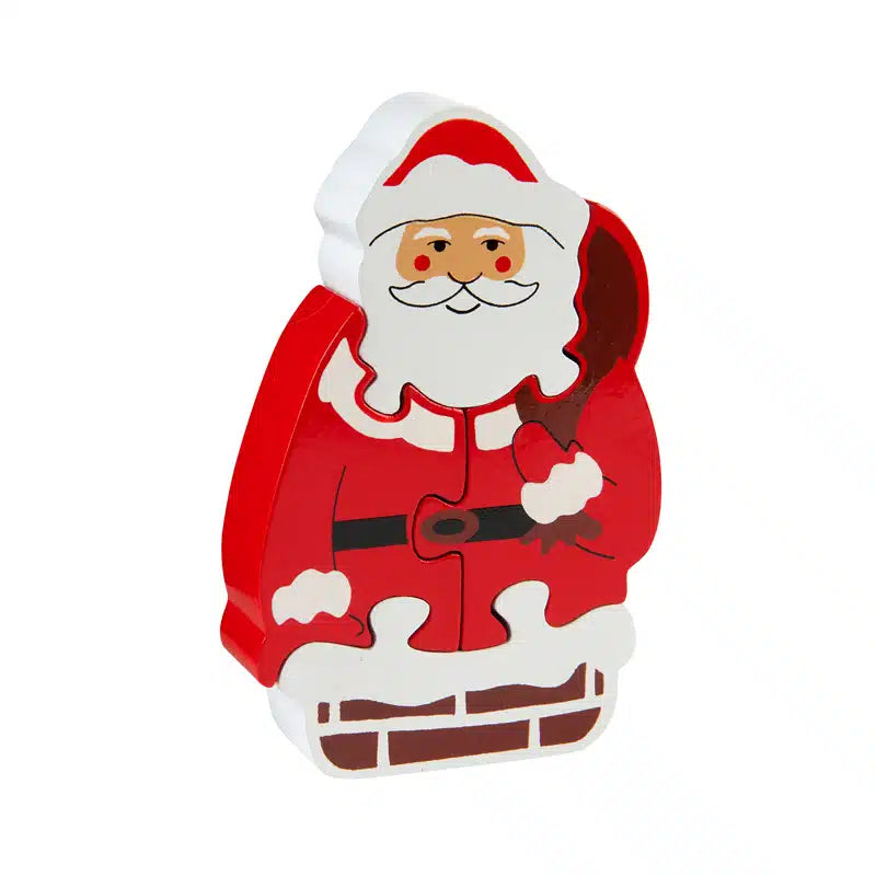 Lanka Kade - Wooden Father Christmas Jigsaw Puzzle