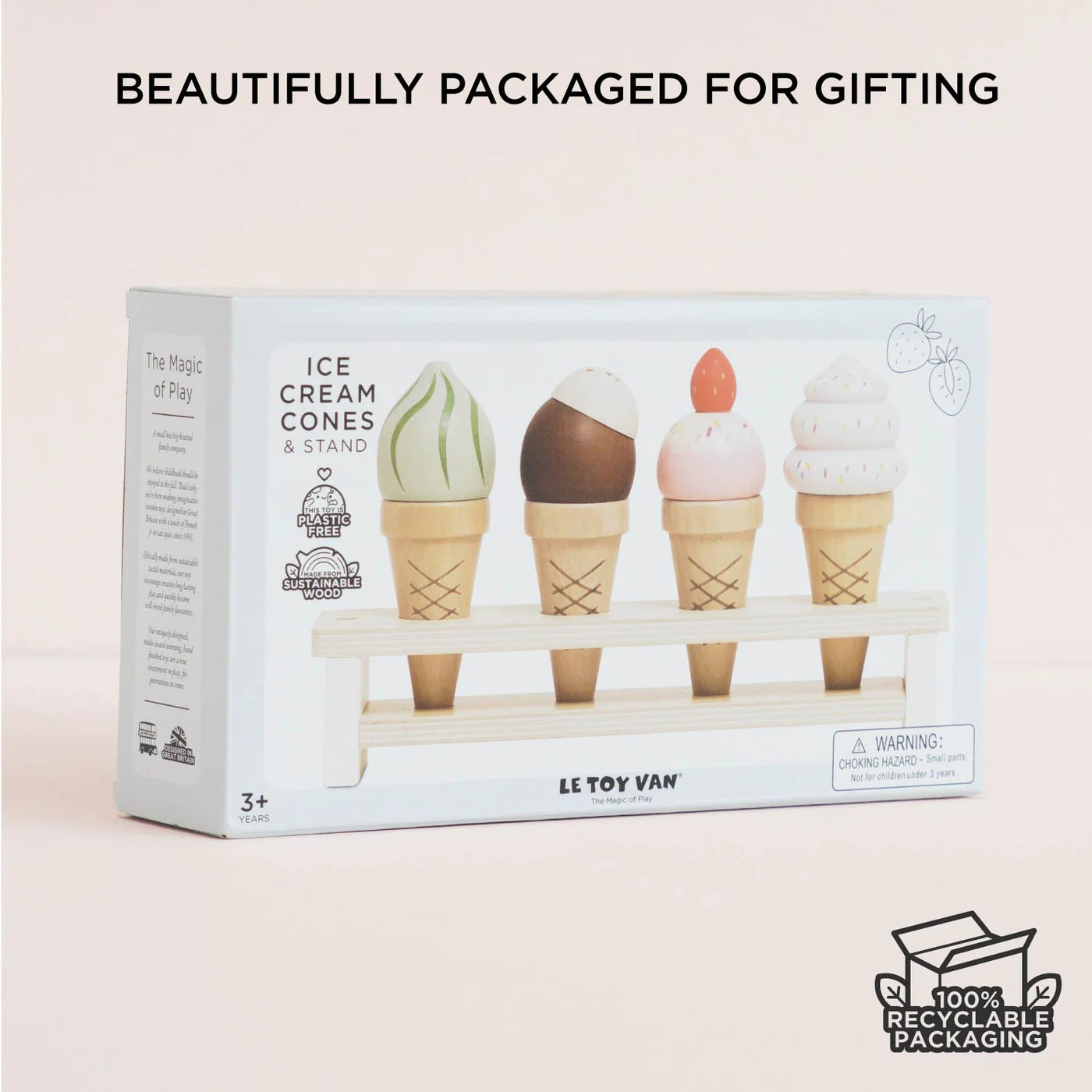 Le Toy Van - Wooden Ice Cream Cones Set
