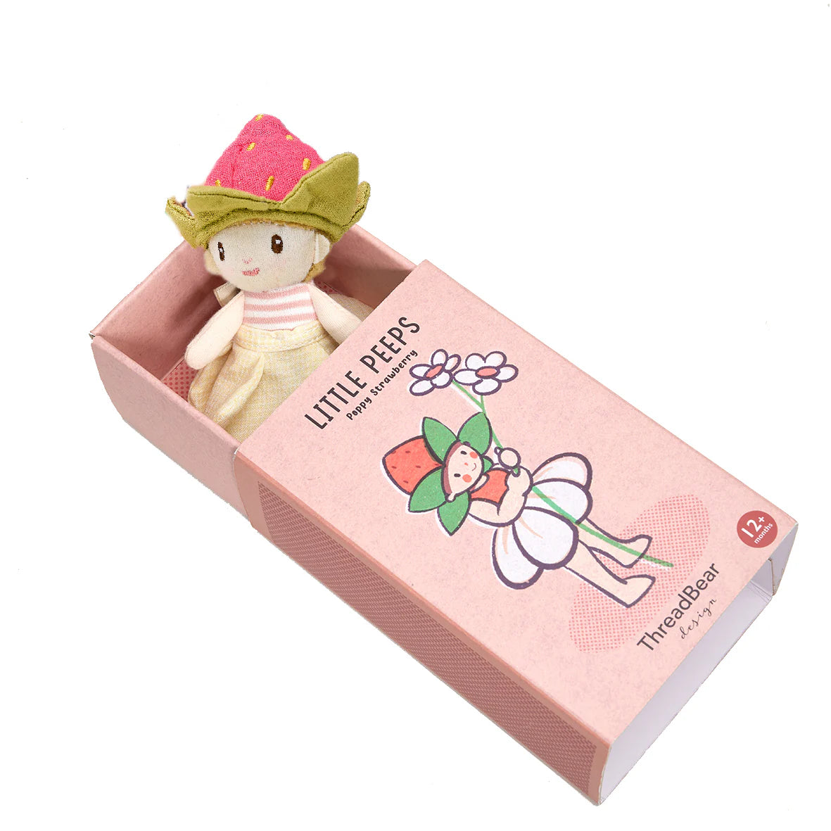 Threadbear - Little Peeps Poppy Strawberry Doll