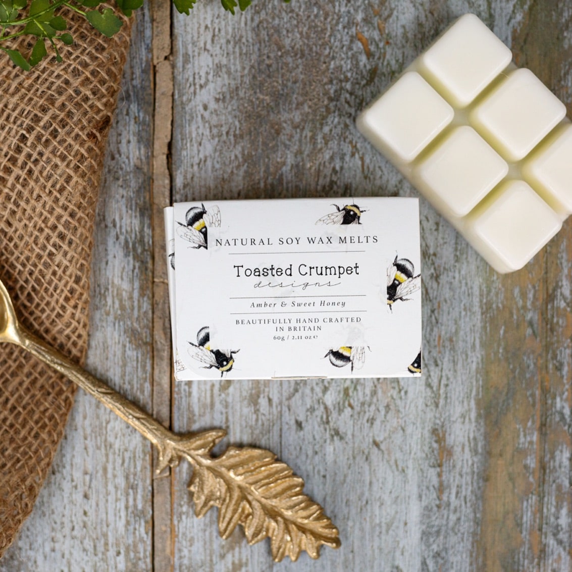 Toasted Crumpet - Amber & Sweet Honey Soy Wax Melts