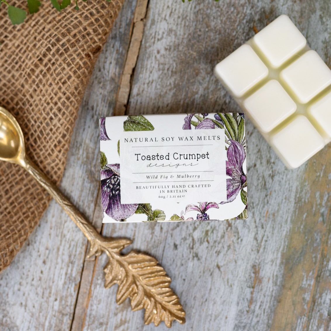 Toasted Crumpet - Wild Fig & Mulberry Soy Wax Melts