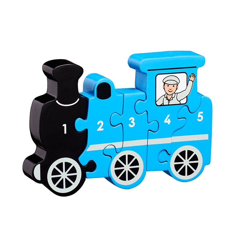 Lanka Kade - Wooden Train 1-5 Jigsaw Puzzle