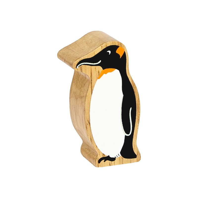 Lanka Kade - Wooden Black and White Penguin