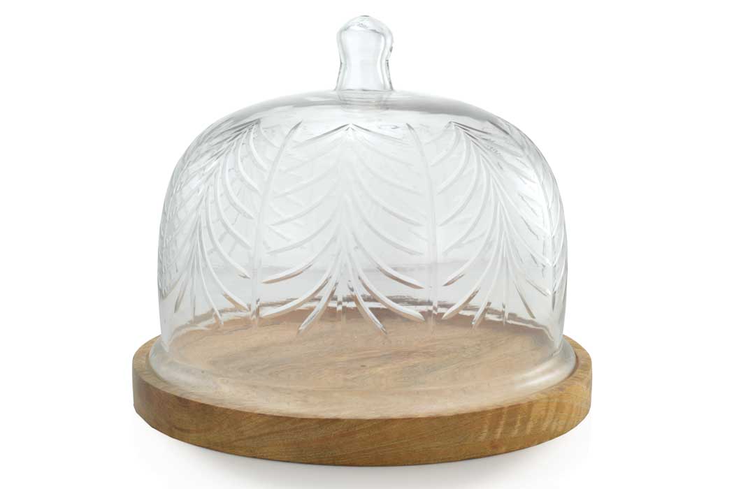 Glass Cloche Gateau